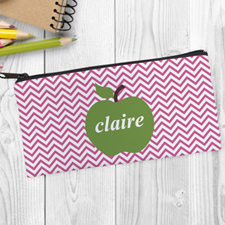 Green Apple Pink Chevron