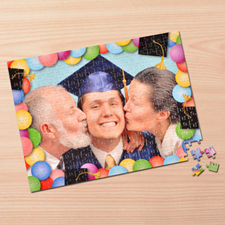 Custom Large Photo Jigsaw Puzzle, Graduation