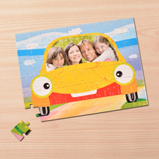 Custom Large Photo Jigsaw Puzzle, Car
