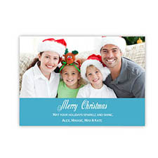 Merry Christmas - Blue