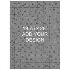 19.75 x 28 Large Wooden Jigsaw Puzzle (Portrait, 208 pieces)