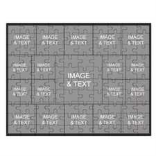Instagram Ninteen Collage Large Puzzle