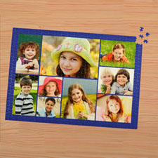 Navy Nine Collage 19.75