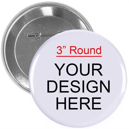 Custom Full Color Imprint 3” Round