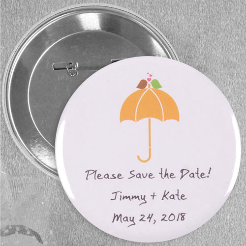 Modern Sweet Love Bird Wedding