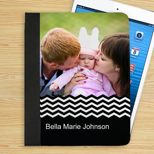 Black Chevron Personalized Photo_copy