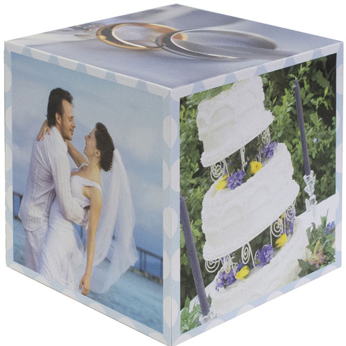 Wedding Anniversary Photo Cube
