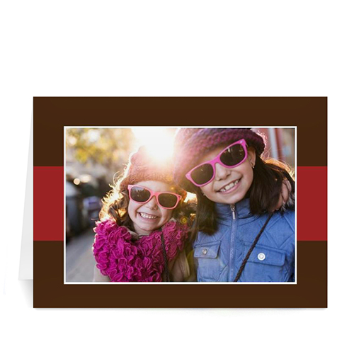 Merry + Happy - Brown + Red