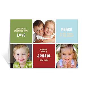 3 Photo Collage Kisses & Wishes