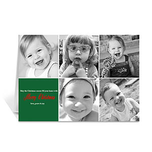 5 Photo Collage Year in Review - Green