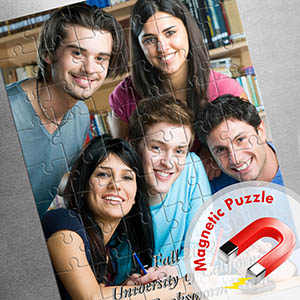 Large Magnetic Portrait Photo Puzzle, Memories
