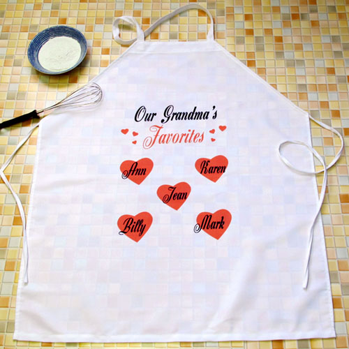 Single Portrait Photo Apron, Adult
