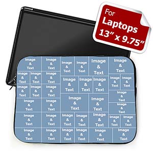 Facebook Thirty Six Collage Laptop Sleeve, Medium