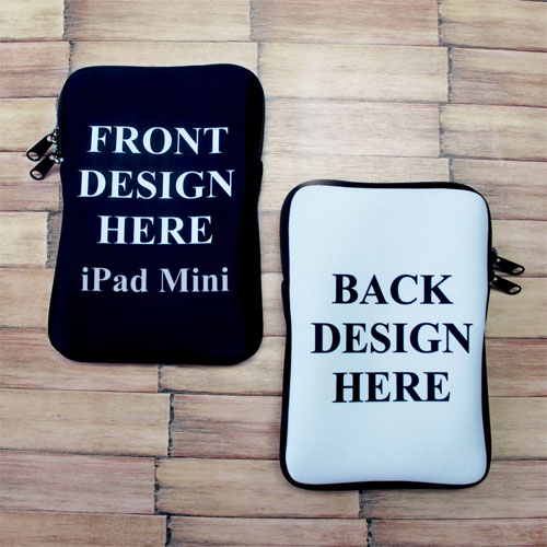 Custom Printed 2-Side iPad Mini Sleeve